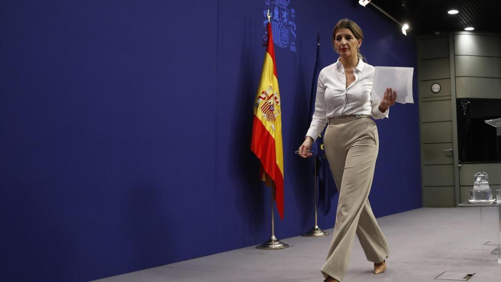 La ministra de Trabajo, Yolanda Díaz.