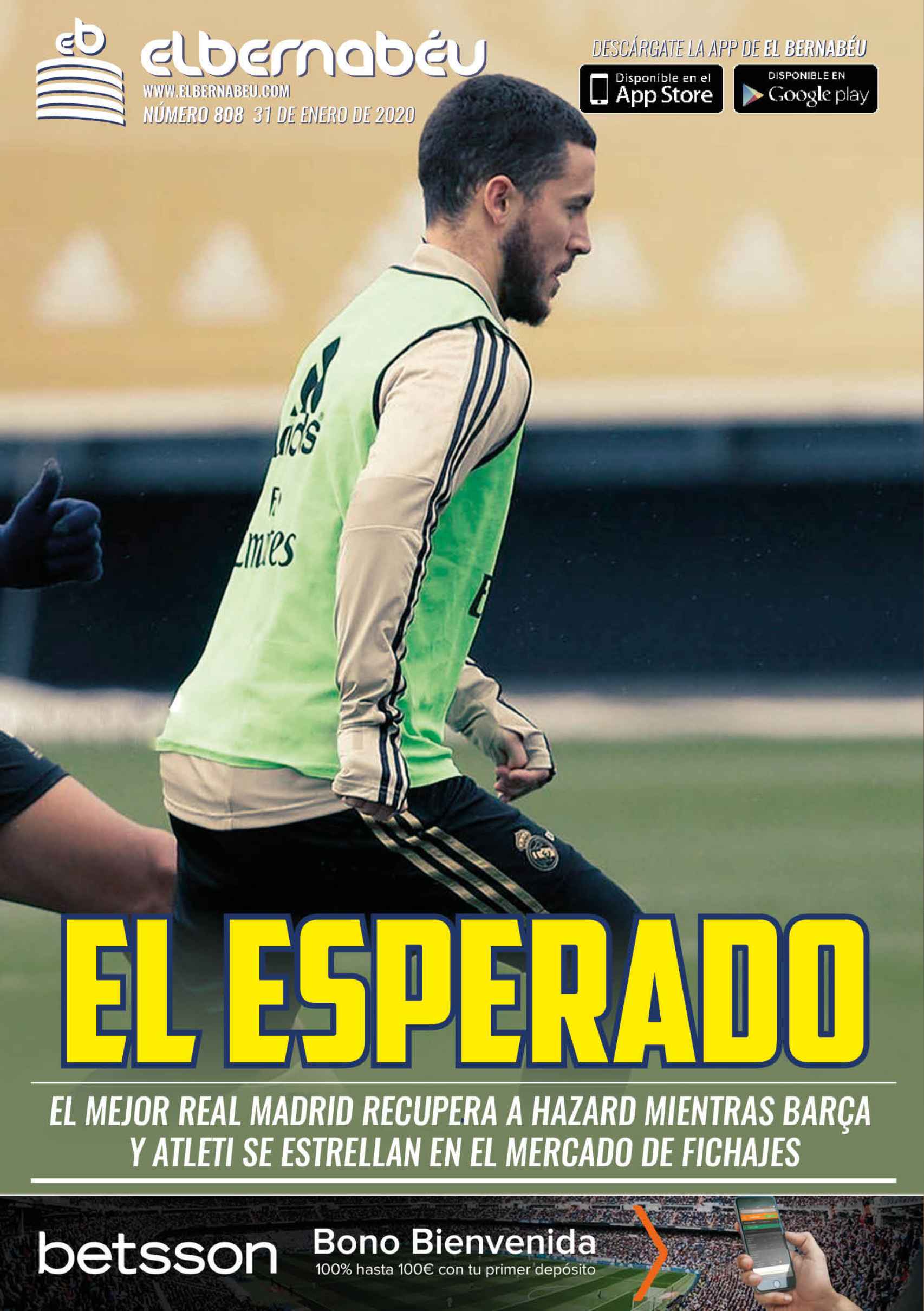 La portada de El Bernabéu (31/01/2020)