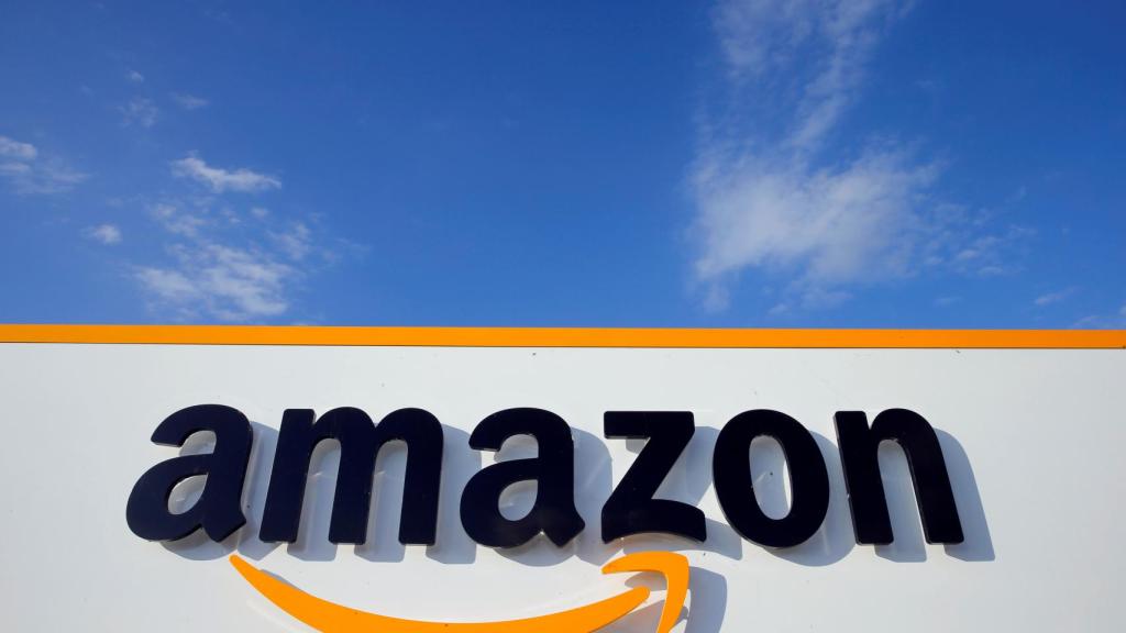 Logo de una sede de Amazon, en una imagen de archivo.
