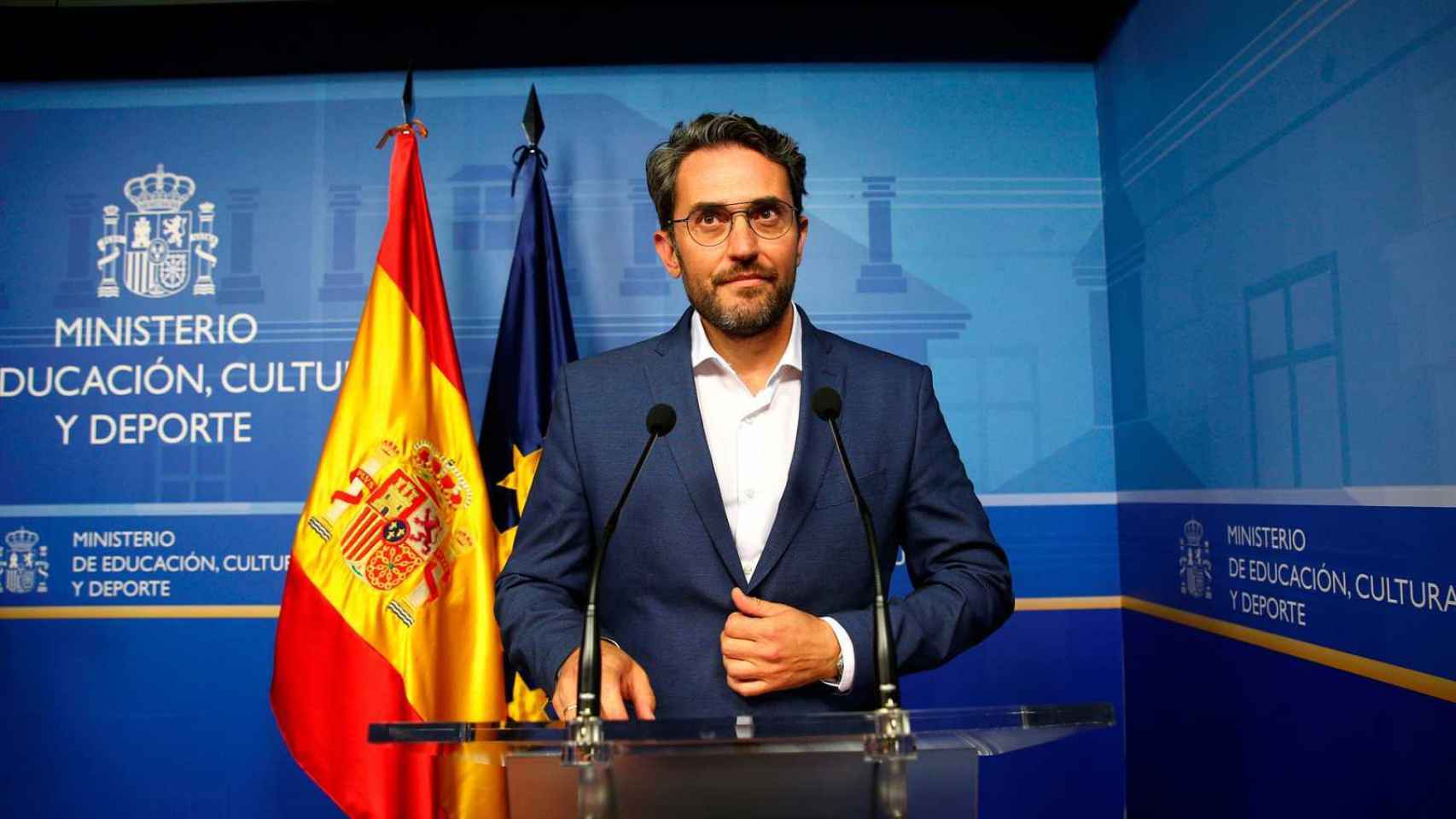 Máximo Huerta dimitió una semana después de su nombramiento.