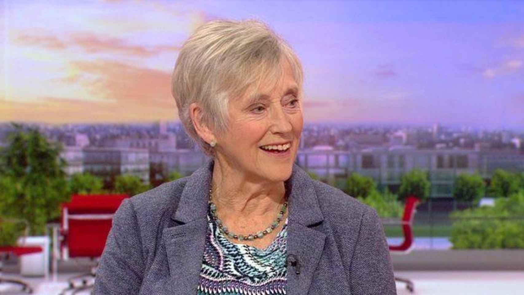 Stella Rimington, durante una entrevista en la BBC.