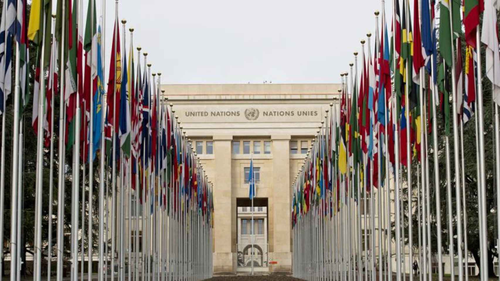 Palacio de las Naciones en Ginebra