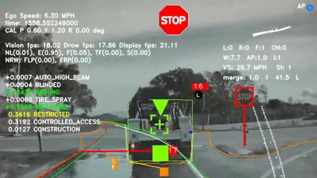 El Autopilot de Tesla, en funcionamiento