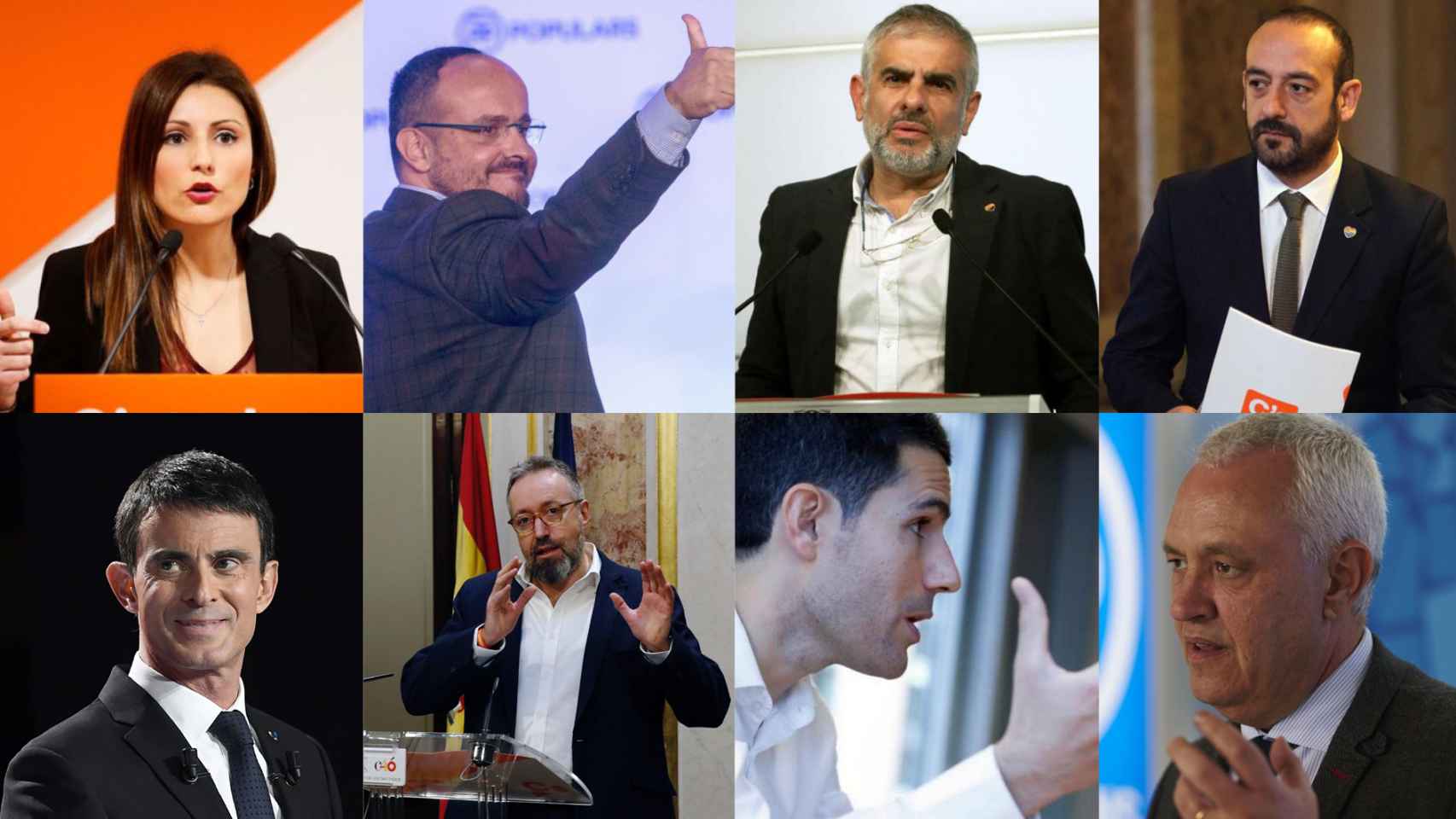 Roldán, Fernández, Carrizosa, Cañas, Valls, Girauta, Martín Blanco y Rodríguez.