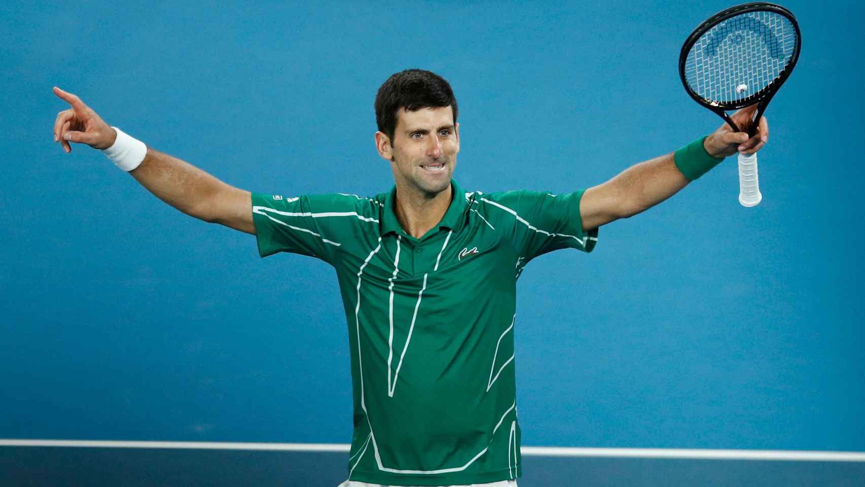 Djokovic, tras ganar la final del Open de Australia 2020