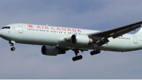 El avión de Air Canadá es un Boeing 767