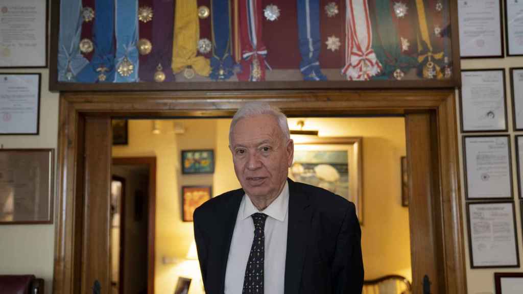 Margallo, en el despacho de su casa.