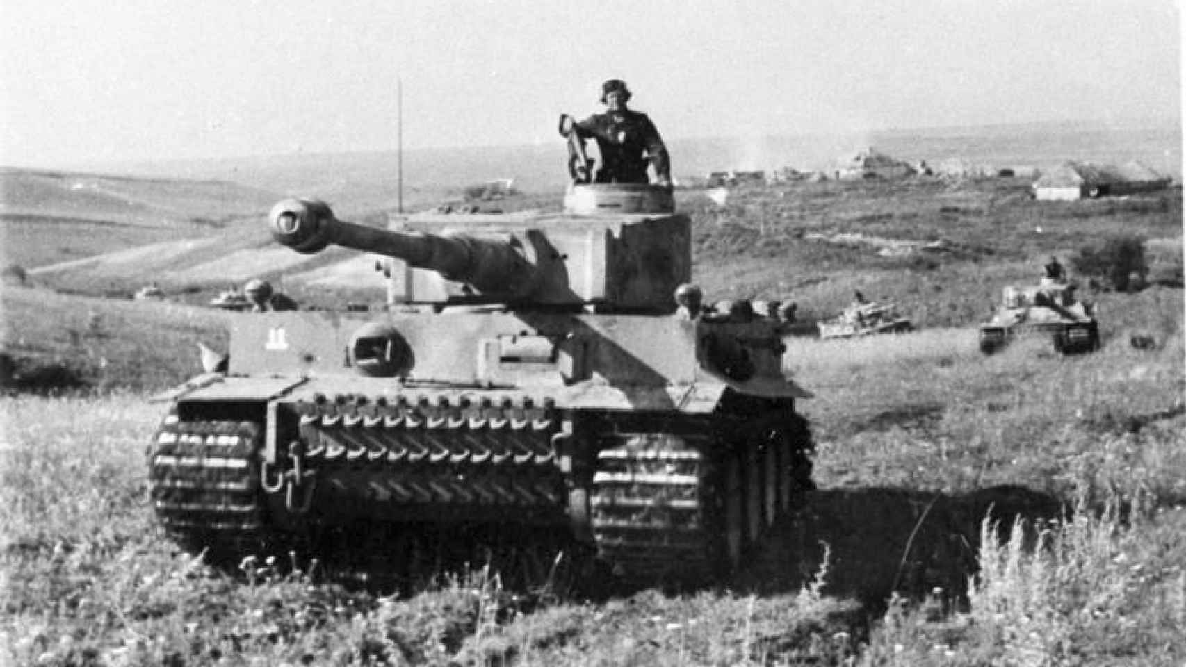 Panzer VI Tiger, tanque desarrollado en 1941 por los alemanes.