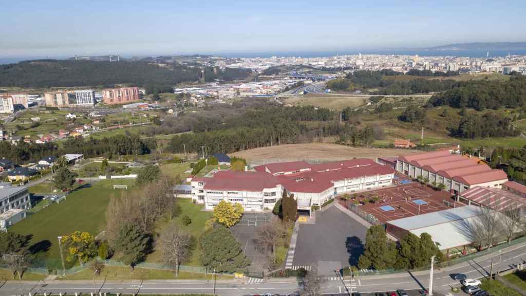 El Colegio Obradoiro (A Coruña).