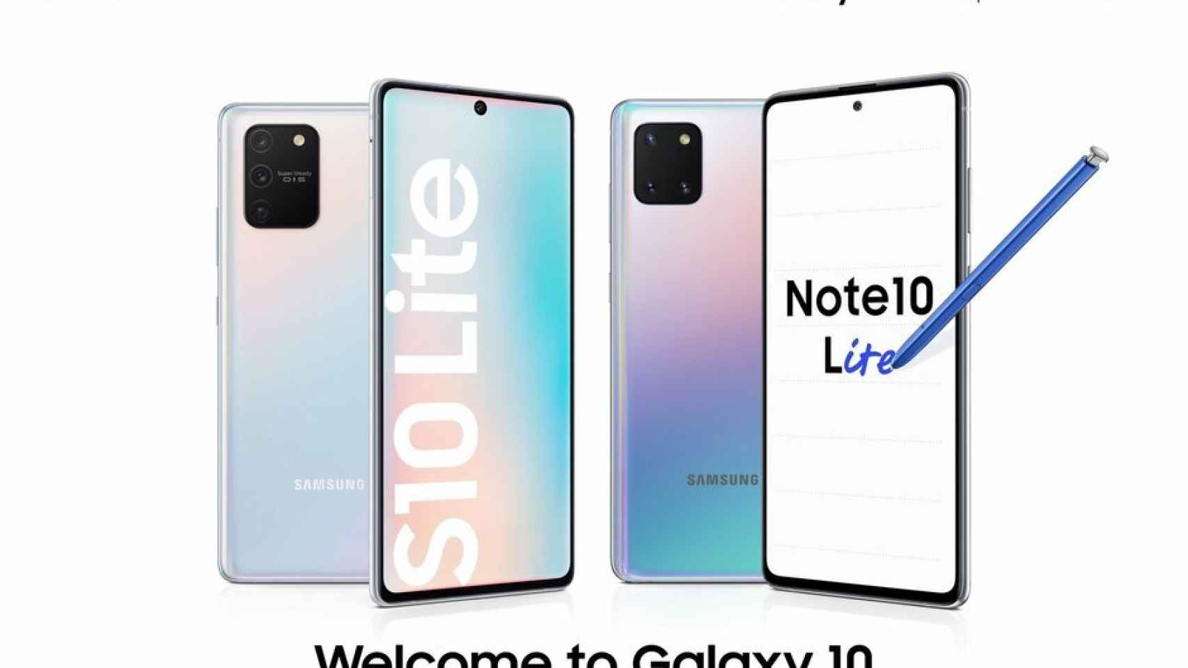 Los Samsung Galaxy S10 Lite y Note 10 Lite ya en España