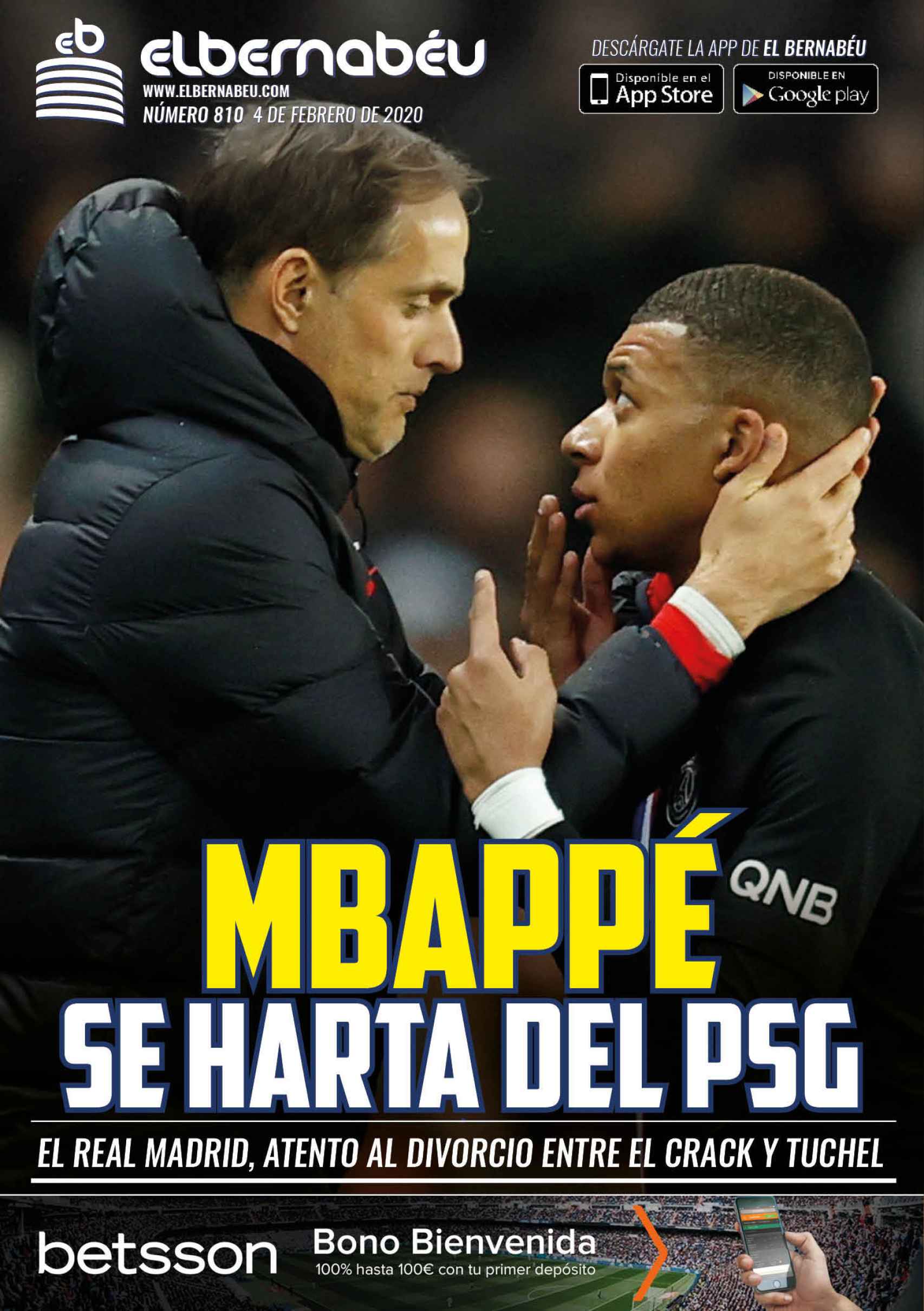 La portada de El Bernabéu (04/02/2020)