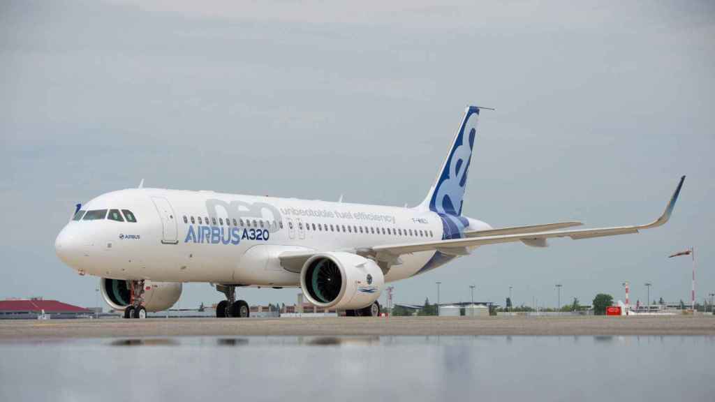 El Airbus A320neo es un ejemplo de avión moderno con motores más grandes