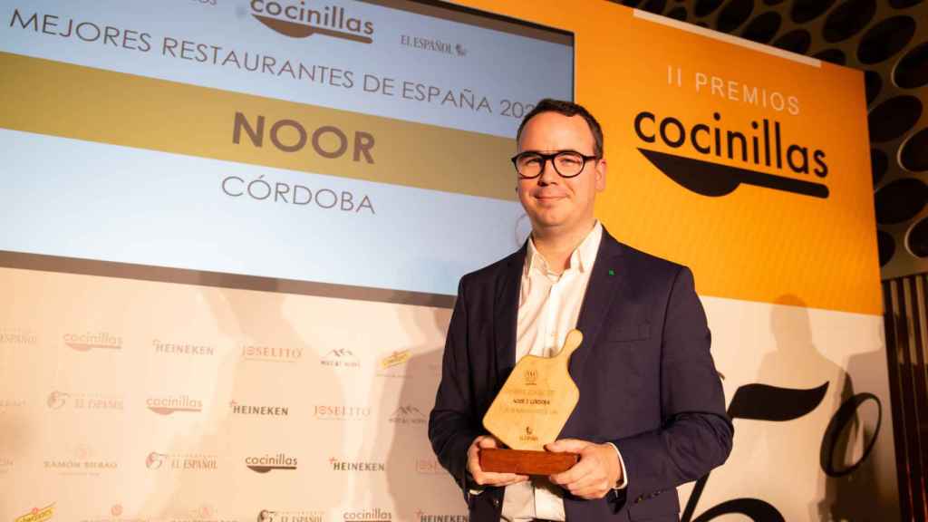 Paco Morales (Noor) recoge su Premio Cocinillas
