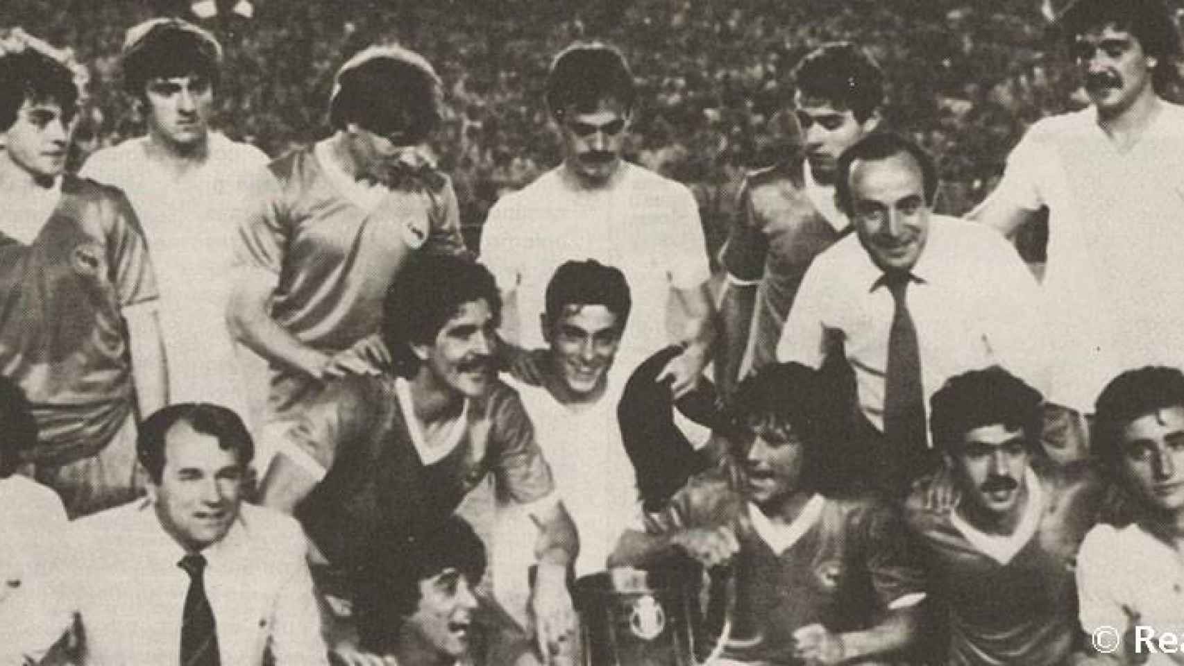 El Real Madrid Castilla alcanzó la final de Copa de 1980