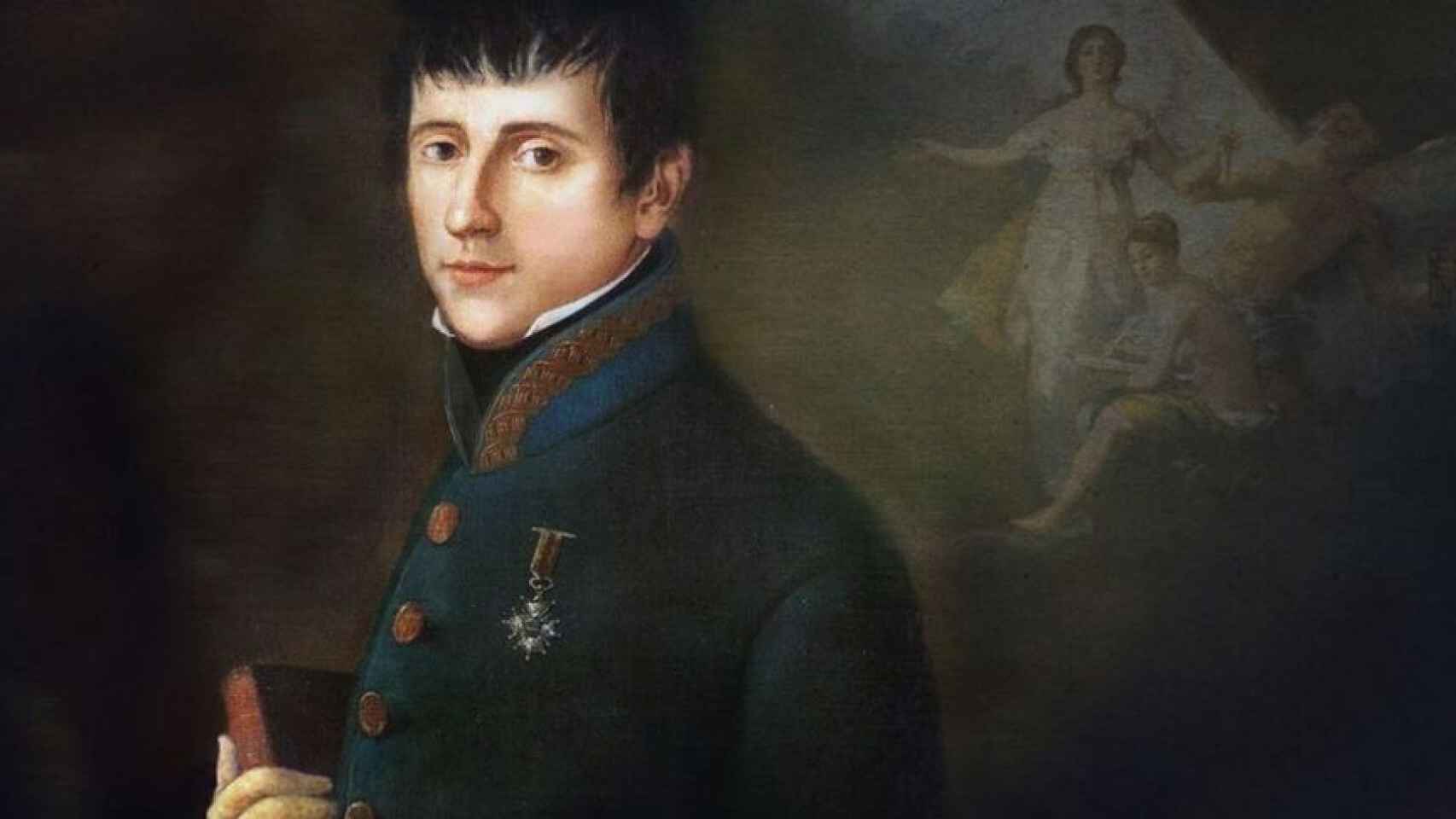 Retrato del coronel Rafael Riego.