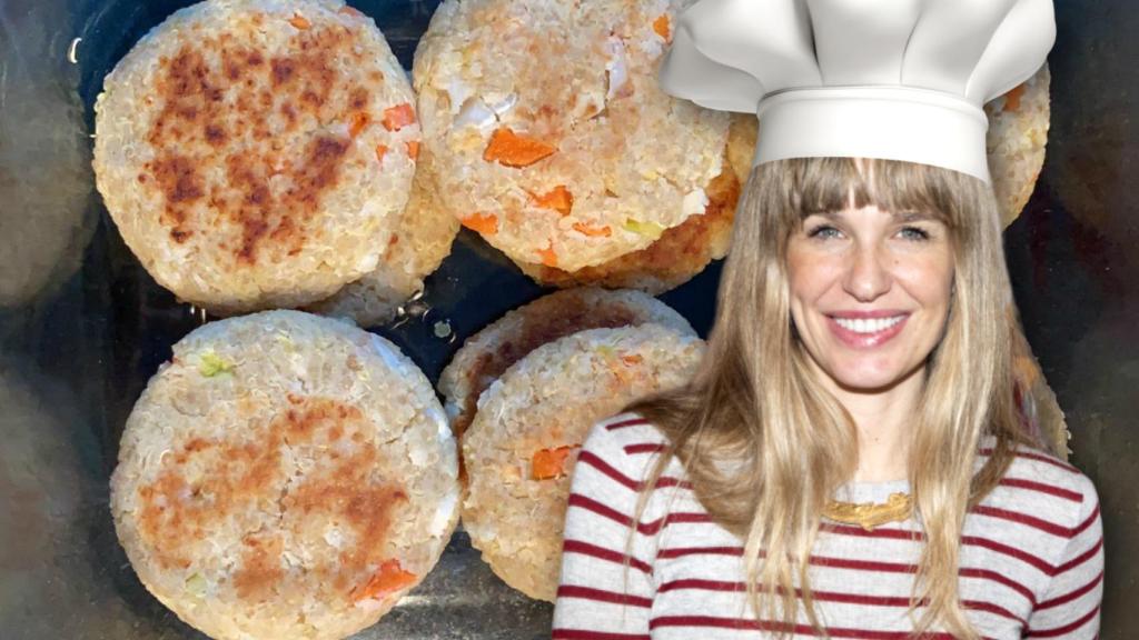 La Receta de Carola Baleztena: las hamburguesas de quinoa con las que  'engaña' a sus niños