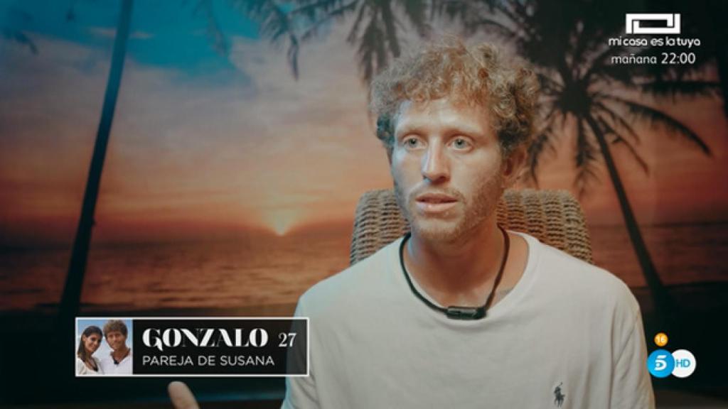 Gonzalo asegura que no va a cambiar su forma de ser.