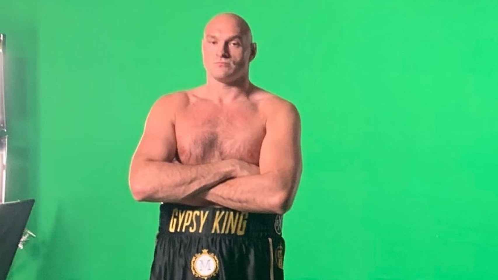 El boxeador Tyson Fury