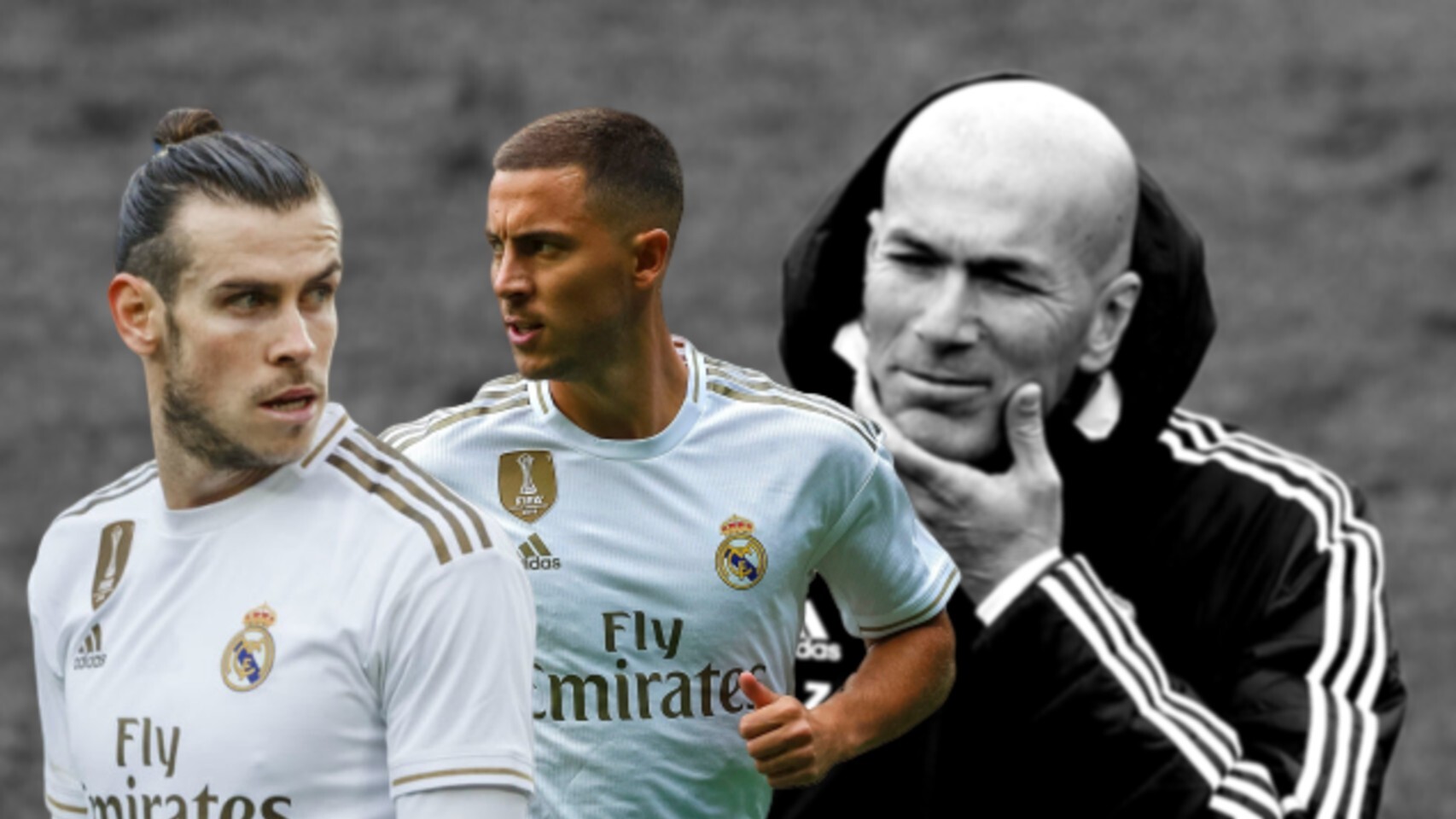 Bale, Hazard y Zidane