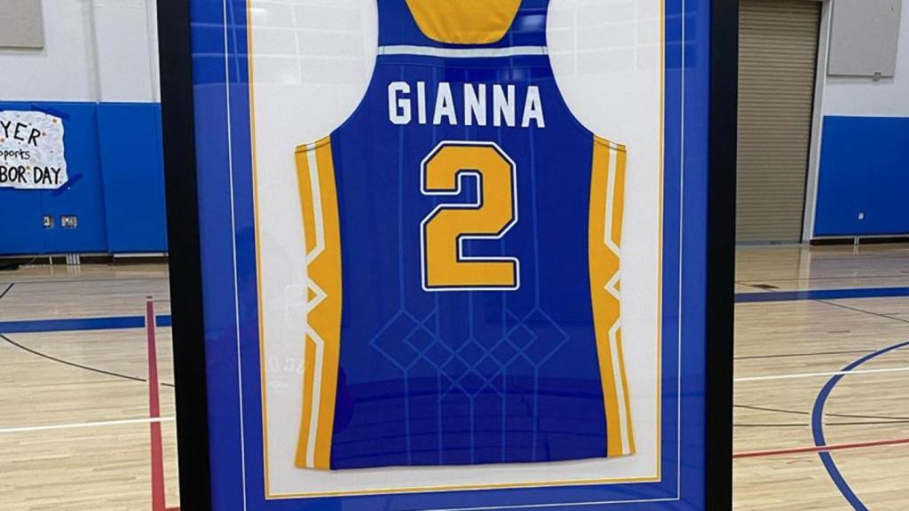 Camiseta de la hija de Kobe Bryant