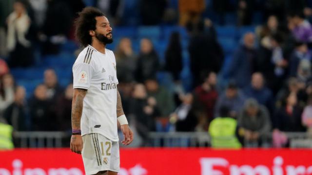 Marcelo, tras la eliminación del Real Madrid en la Copa del Rey