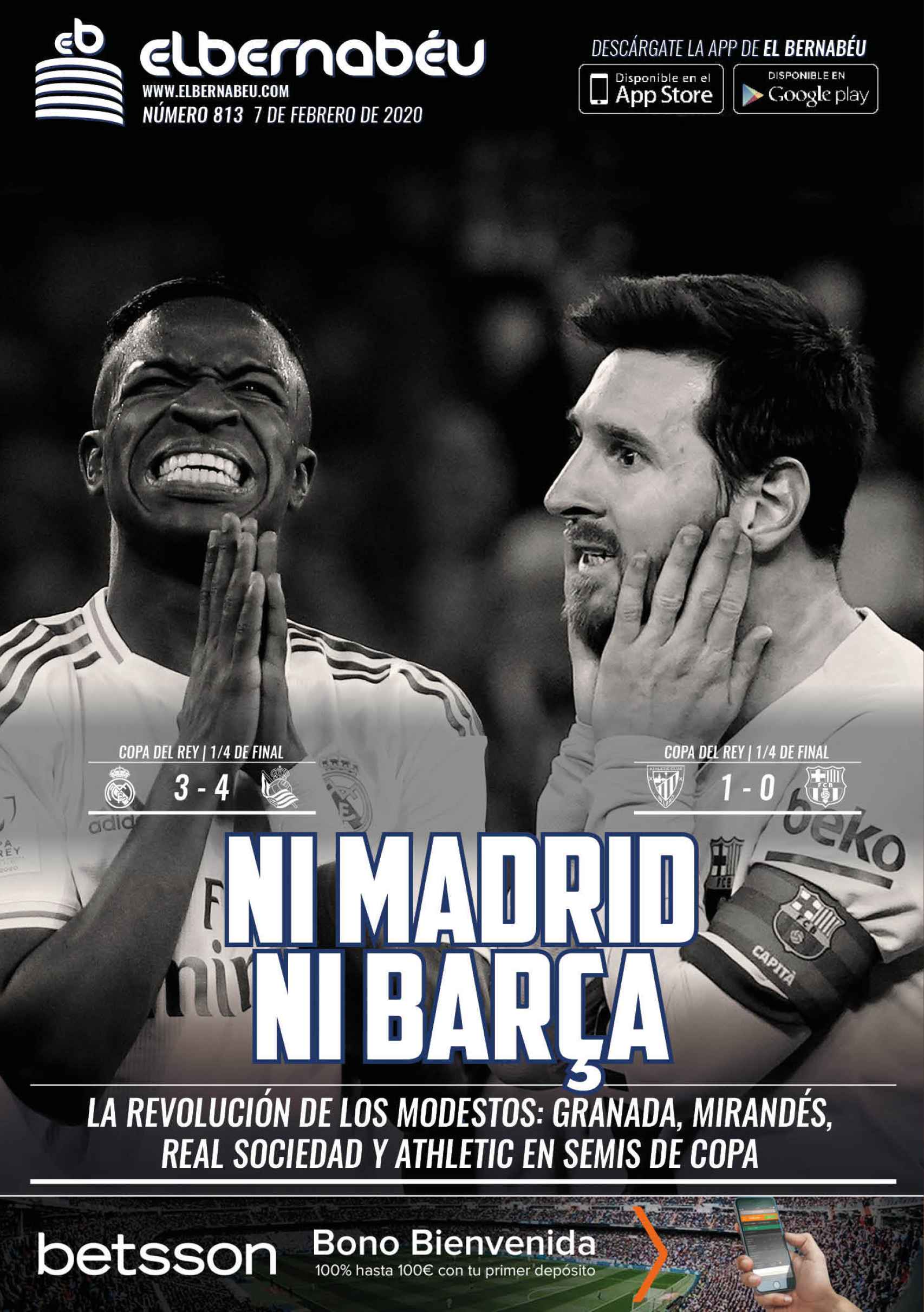 La portada de El Bernabéu (07/02/2020)