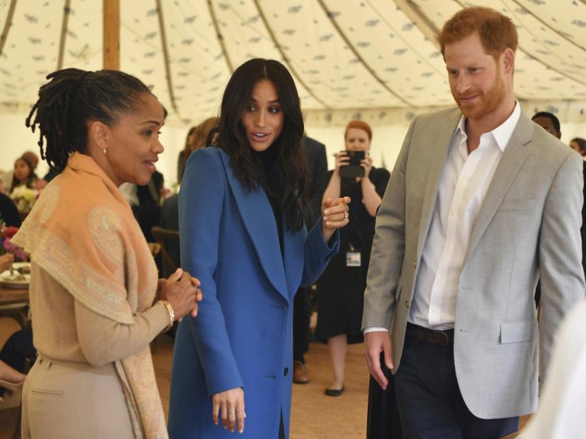 Doria Ragland ha sido un gran apoyo para Meghan Markle y el príncipe Harry.