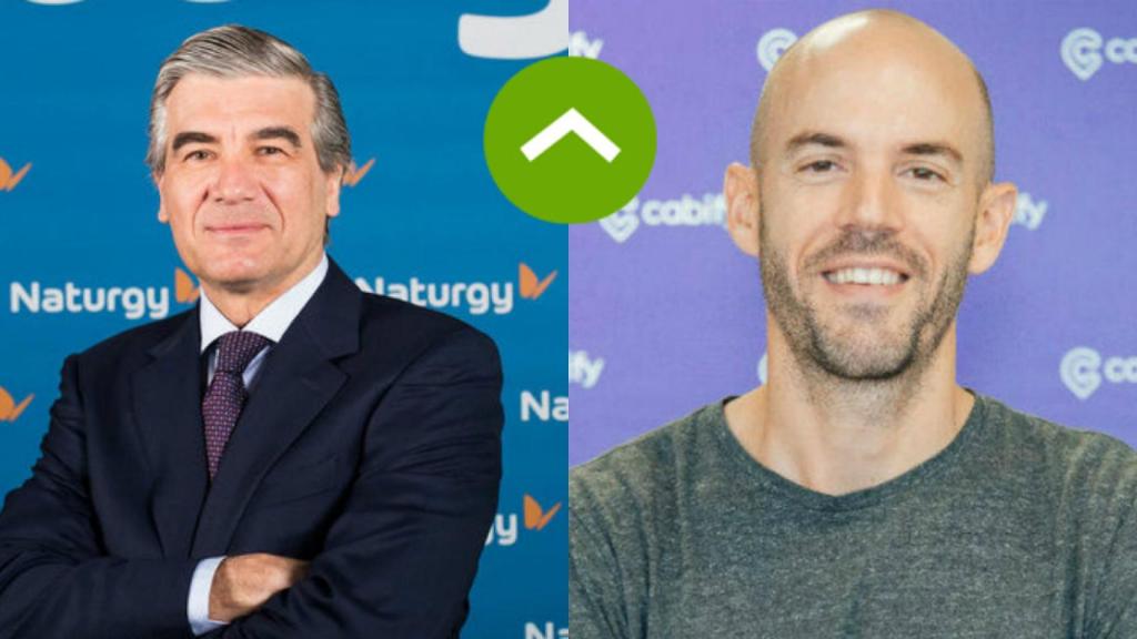 COMO LEONES: Francisco Reynés (Naturgy) y Juan de Antonio (Cabify)