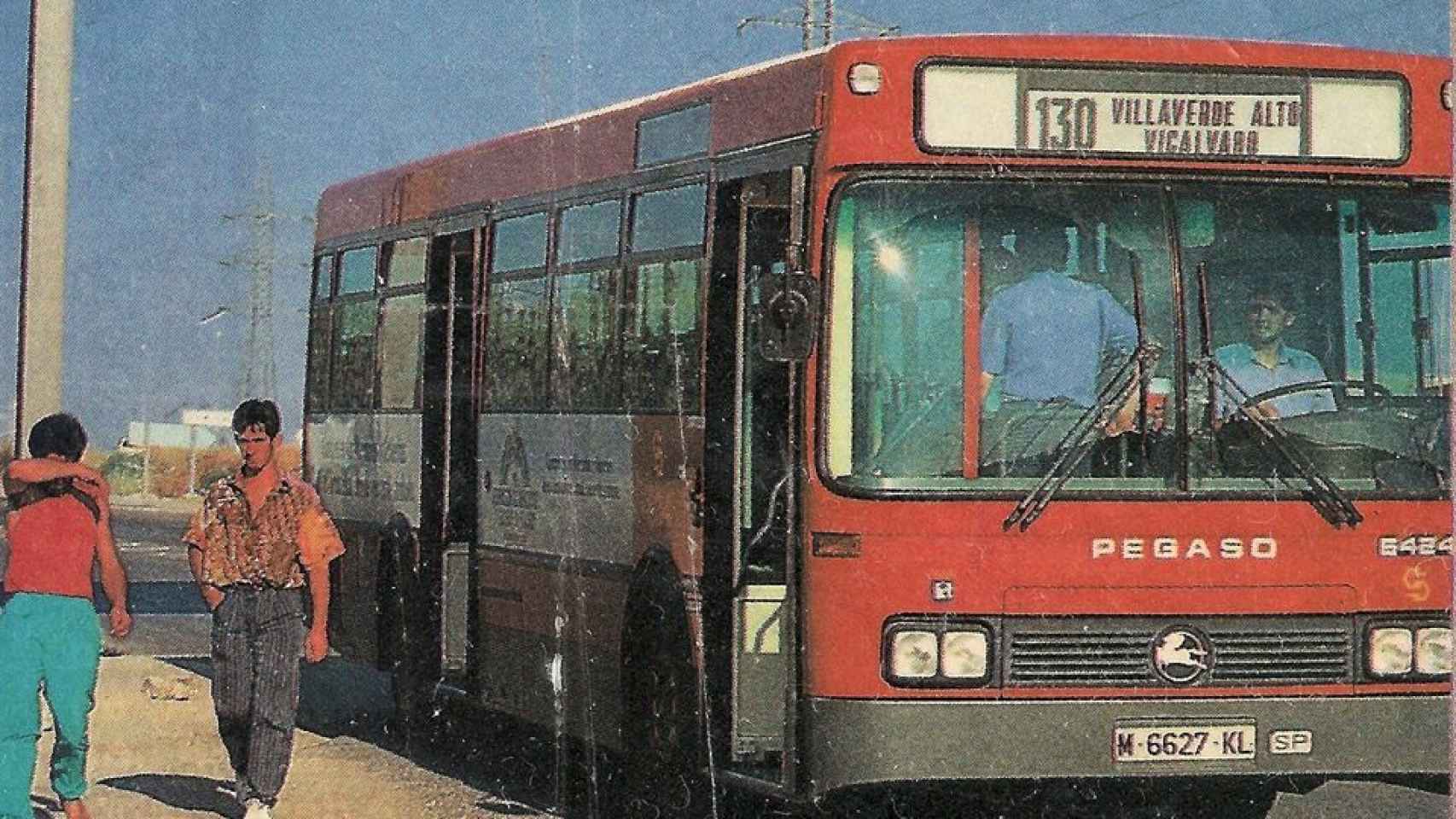 El 130 era el autobús que llevaba a los toxicómanos a Las Barranquillas