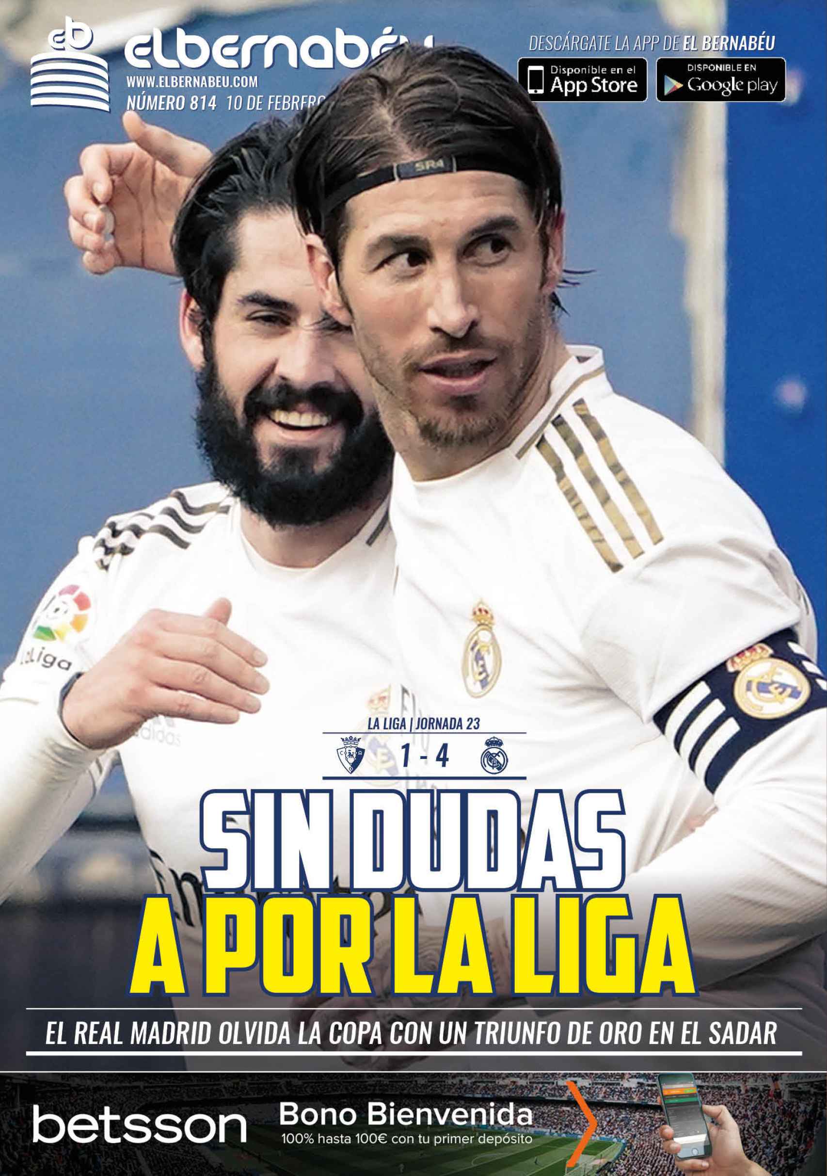 La portada de El Bernabéu (10/02/2020)
