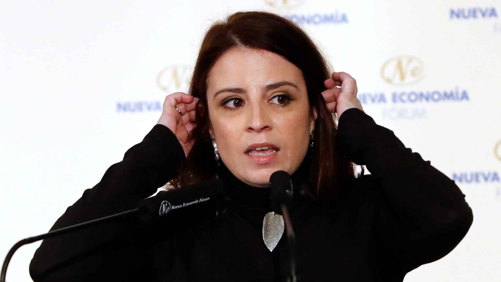 Adriana Lastra, portavoz del Grupo Socialista en el Congreso de los Diputados.
