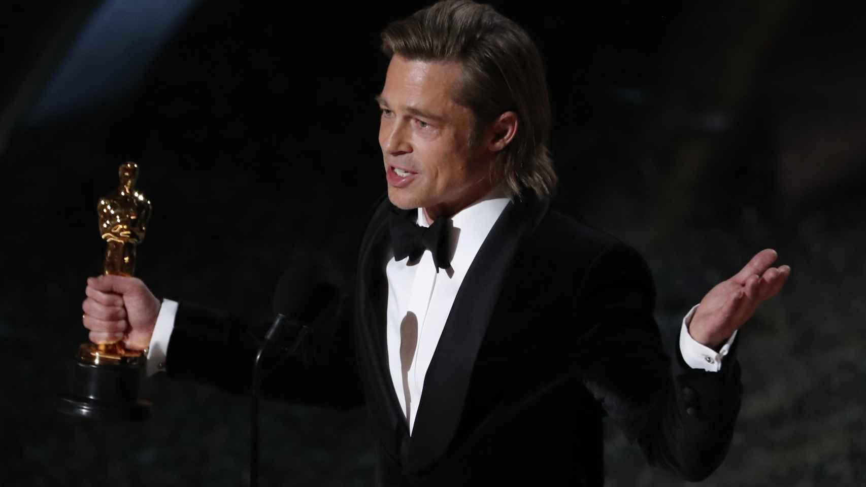 Brad Pitt logra el Oscar al Mejor actor secundario por ‘Érase una vez en... Hollywood’