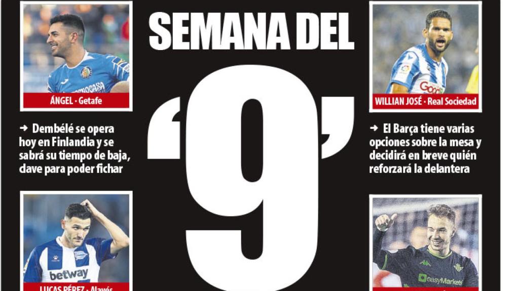 Portada Mundo Deportivo (11/02/2020)