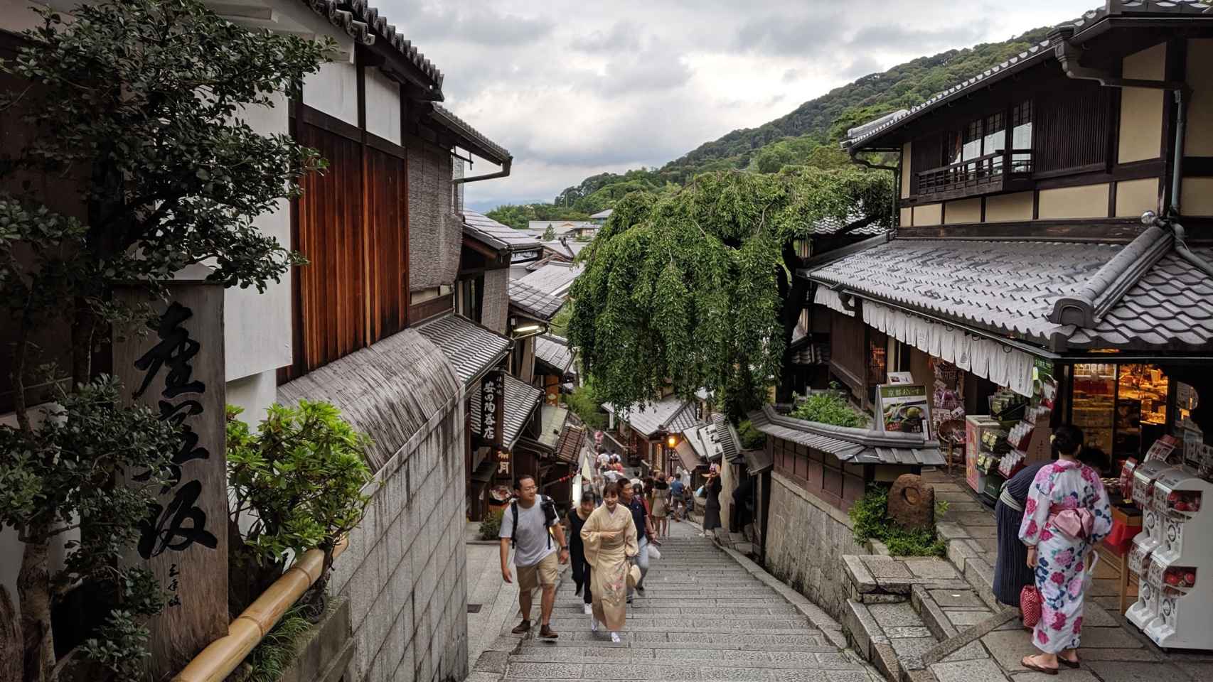 Las calles de Kioto