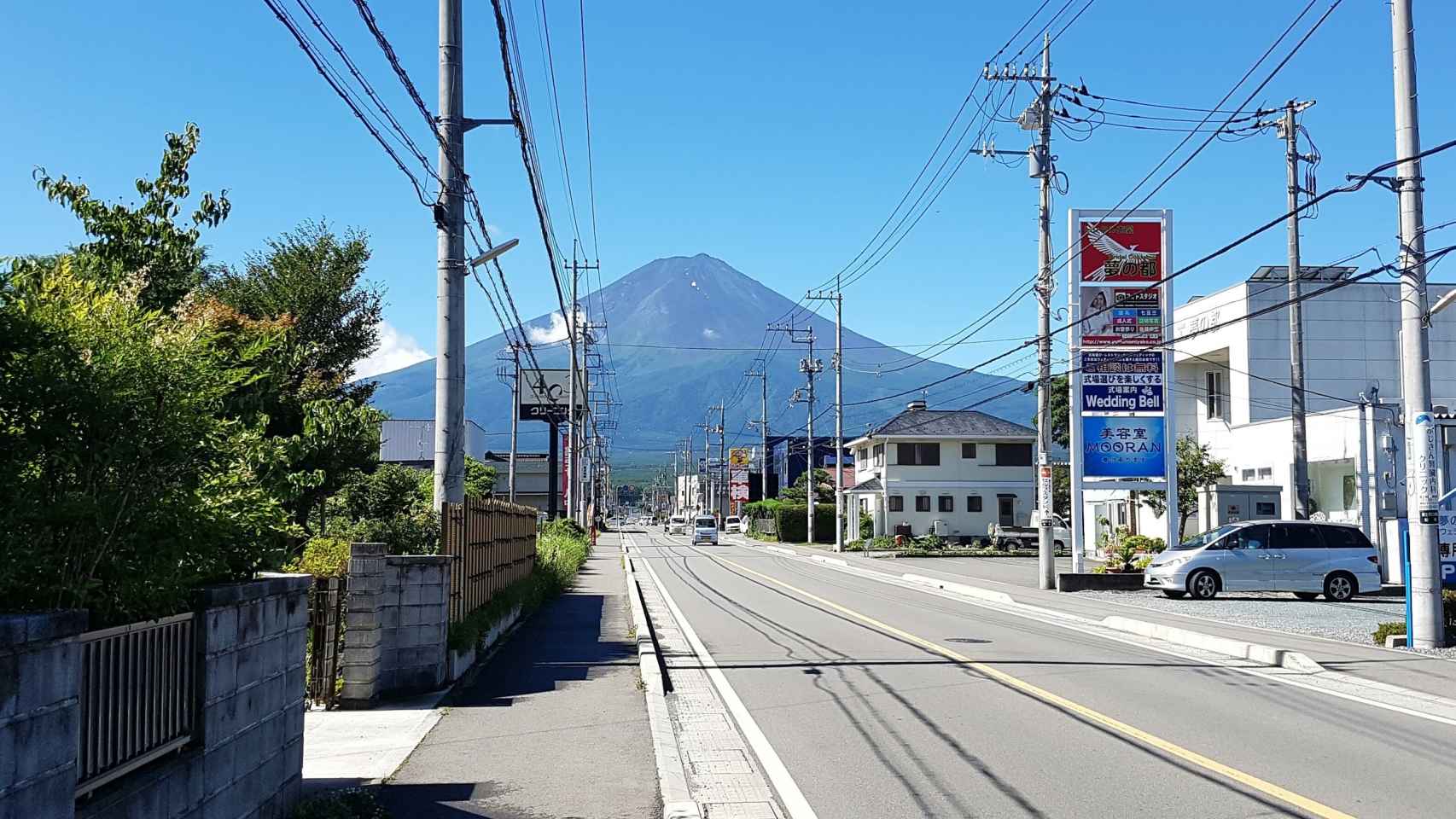 Vistas del Fuji desde Fujikawaguchiko