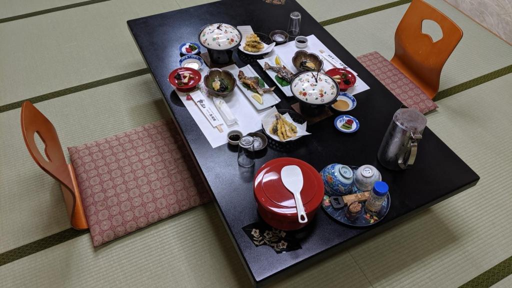 La cena den Akao-kan