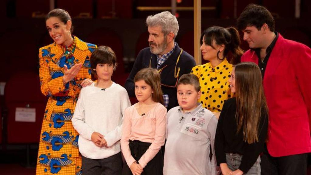 Los finalistas de 'Masterchef Junior 7' ejercieron como modelos en una de las pruebas.