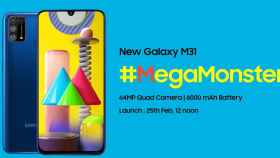 Samsung bate su récord con la batería del Galaxy M31, que se presentará pronto