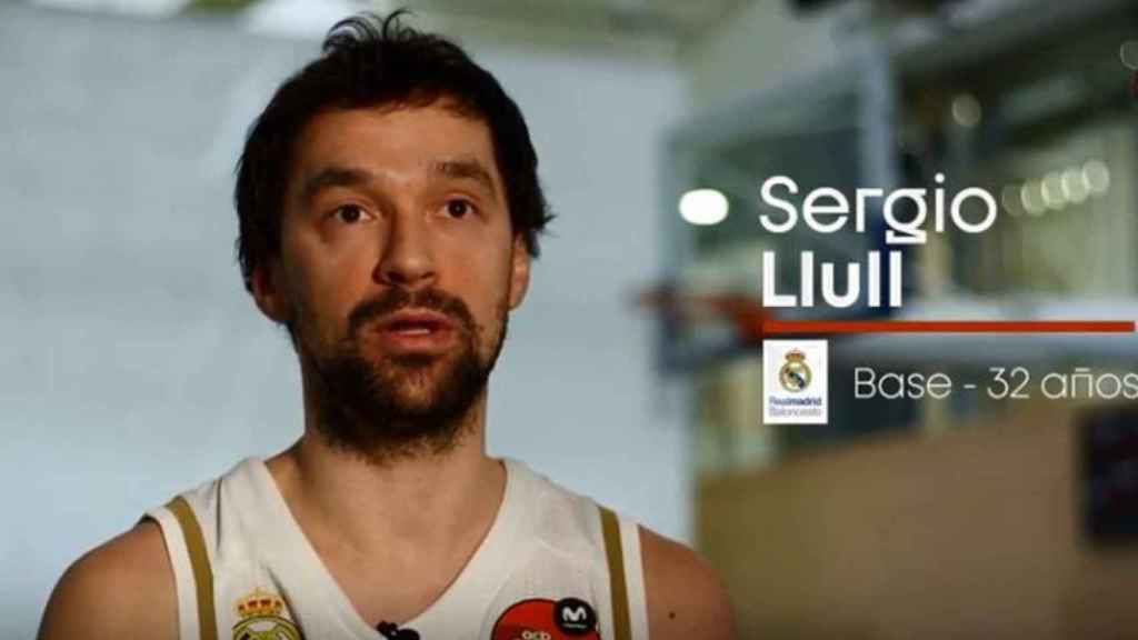 Sergio Llull, jugador del Real Madrid de Baloncesto