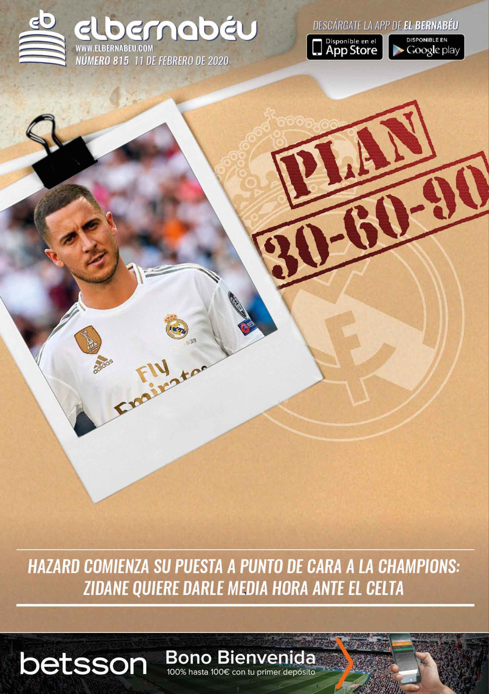 La portada de El Bernabéu (11/02/2020)