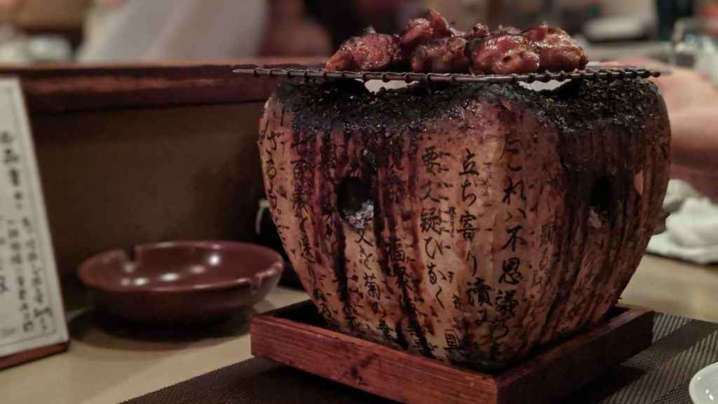 Carne a la brasa japonesa en SIBA