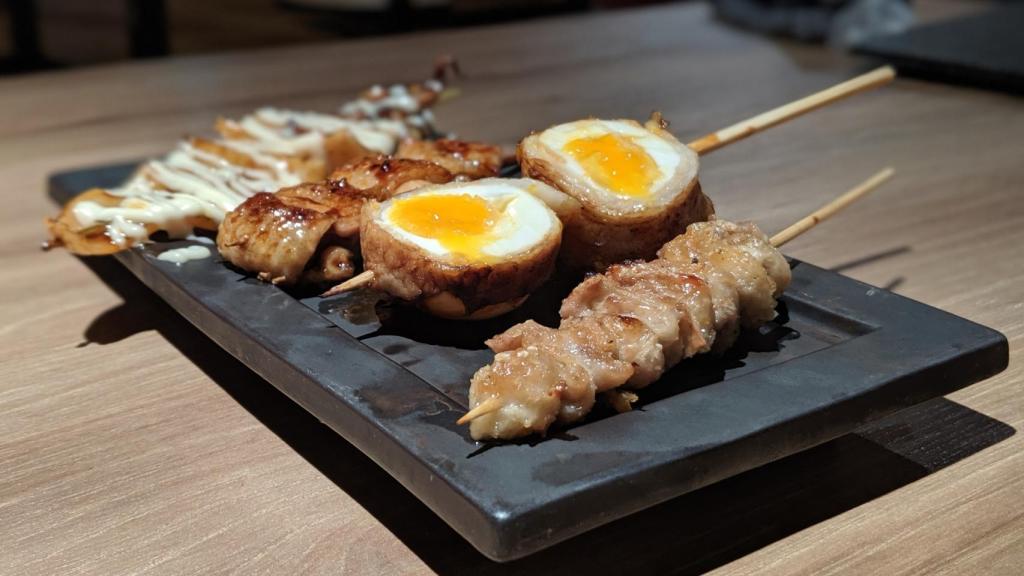 Yakitori en Kioto