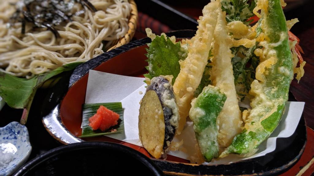 Tempura en Takayama