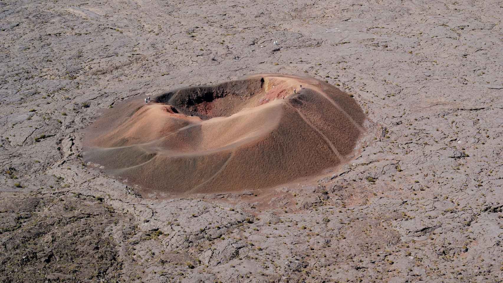 Cráter volcánico de Isla Reunión, Formica Leo.