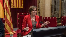 La expresidenta del Parlament de Cataluña, Carme Forcadell.