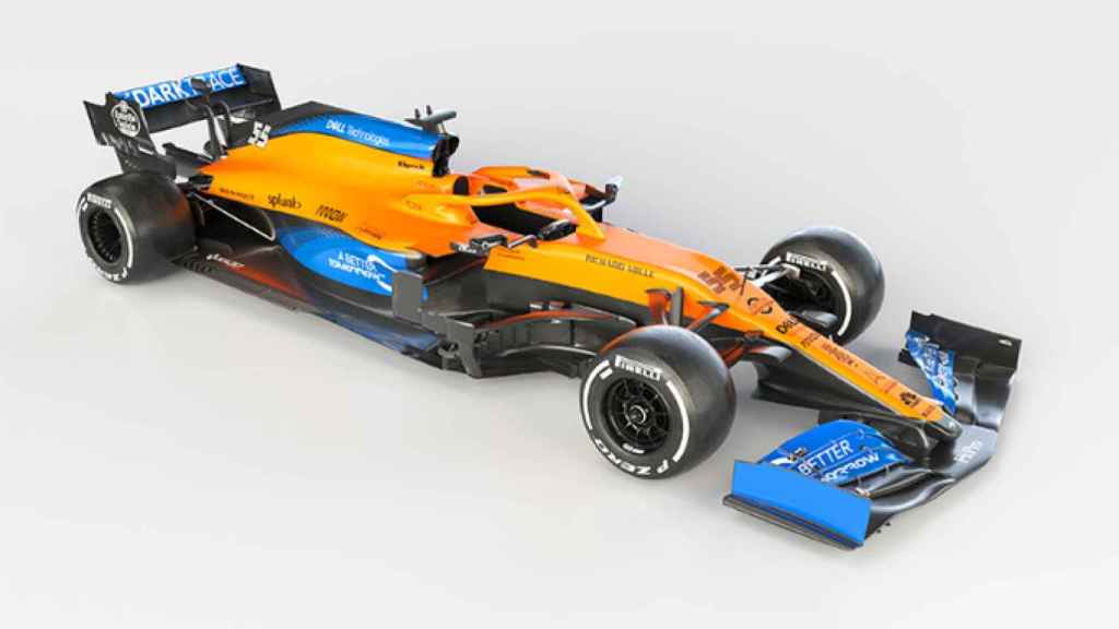 El nuevo McLaren MCL35 que pilotará Carlos Sainz en el Mundial de Fórmula 1 2020