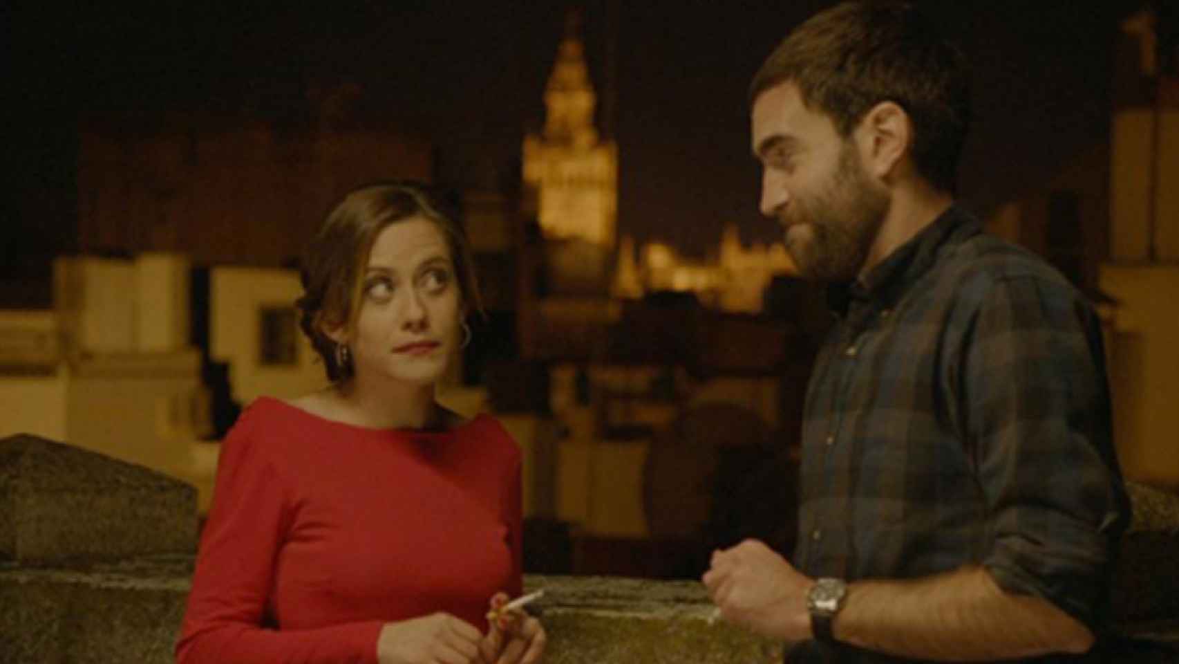 María León y Jon Plazaola en 'Allí abajo'
