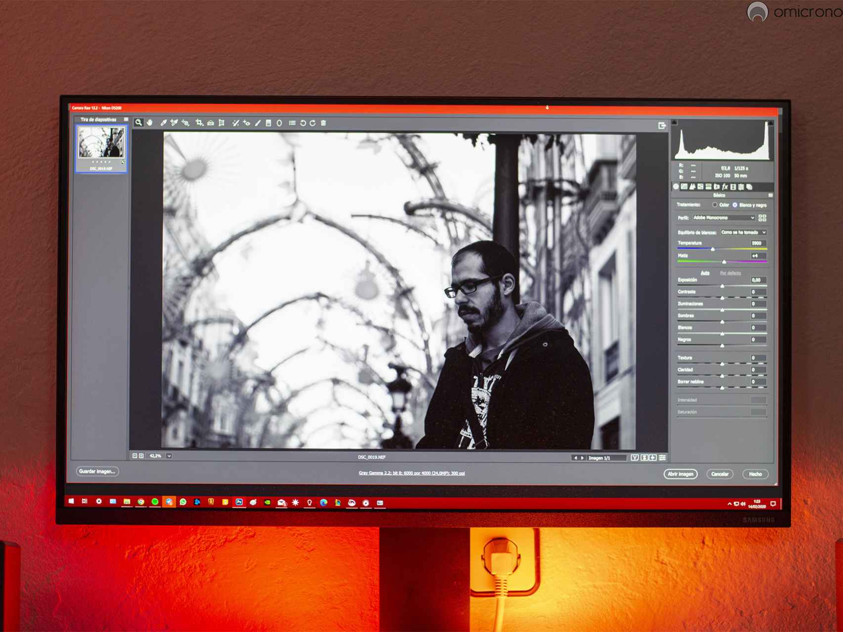 Editar fotografía en este monitor es una muy buena idea.