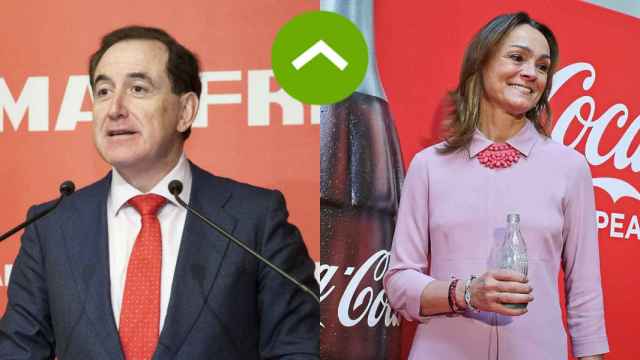 COMO LEONES: Antonio Huertas (Mapfre) y Sol Daurella (Coca-Cola)