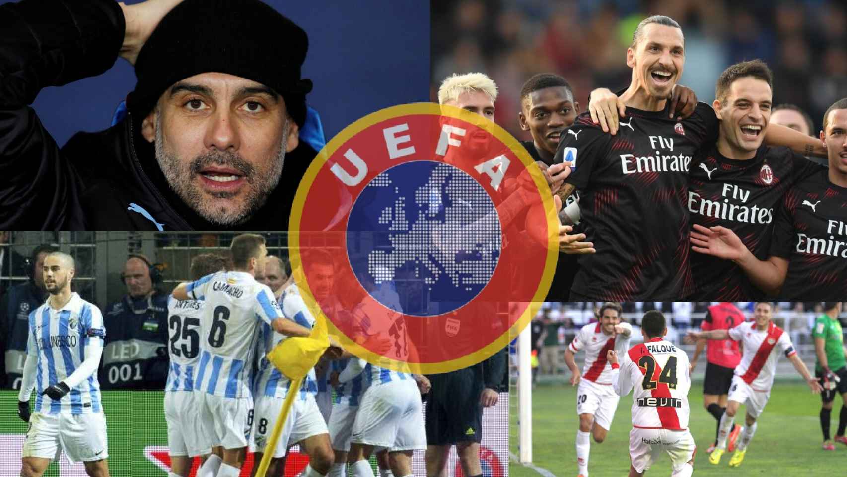 Del Málaga al Manchester City: los equipos excluidos por la UEFA de competiciones europeas